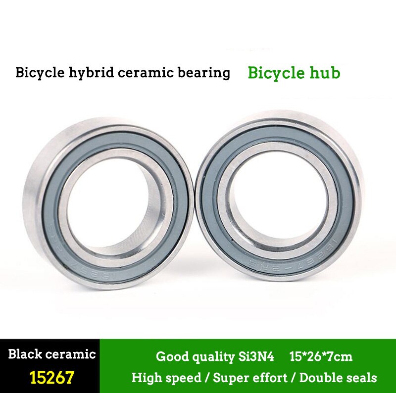 1pair High Speed Bike Bicycle Hub Hybrid Ceramic Bearing For MTB Mountain Bike Road cycling For Bike Hubs: 15267