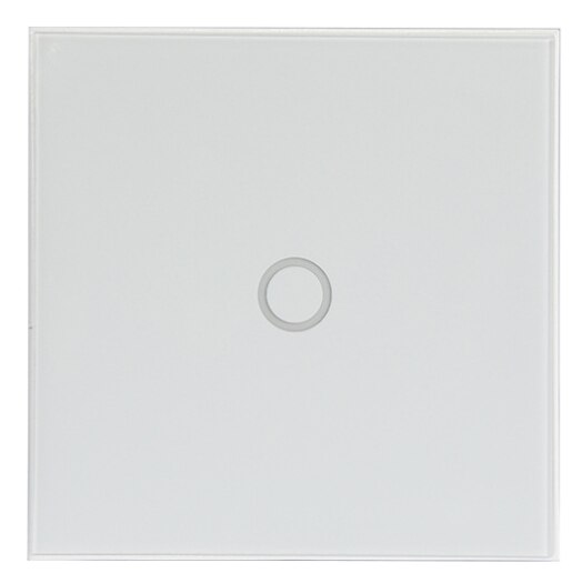 Smart WIFI EU Light Switch 1/2/3 Gang Touch Sensitive Wall Type Home Automation Z Wave Wireless: 1 Gang