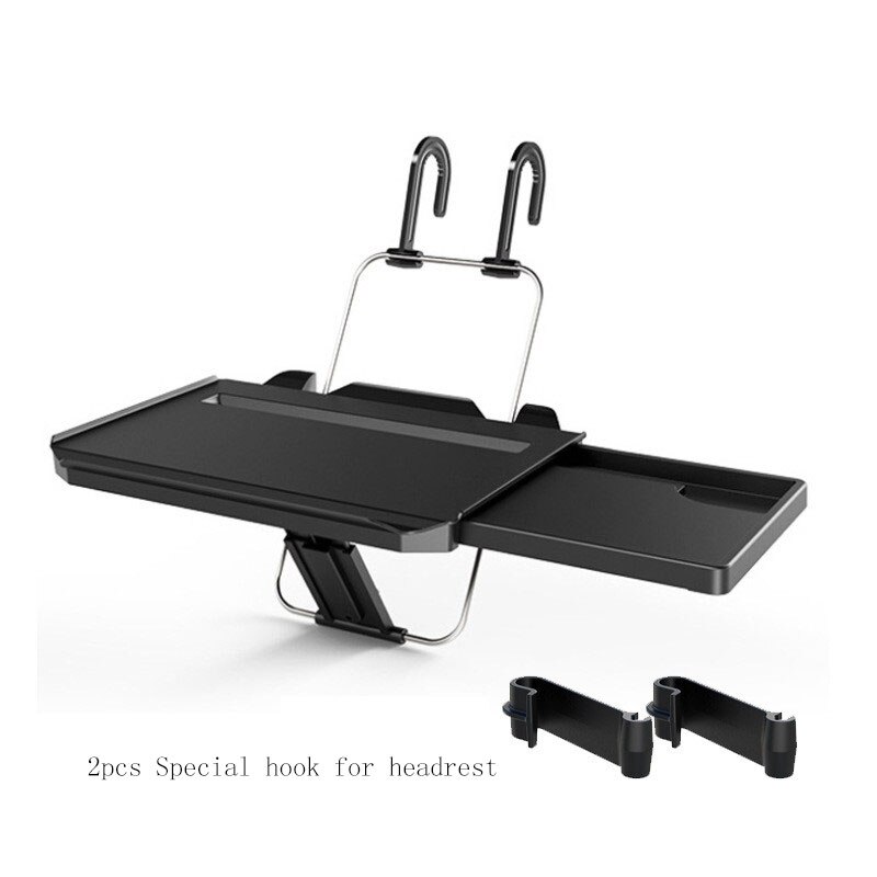 Voiture Table volant manger travail chariot boisson nourriture café marchandises plateau de support voiture ordinateur portable bureau montage support siège Table plateau: A