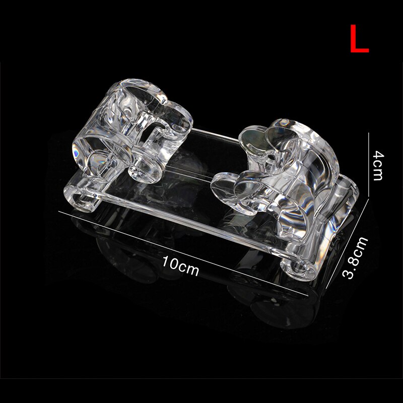 Acrylic Bracelet Jewelry Wrist Watch Display Rack Holder Show Case Stand Tool Clear Plastic Display