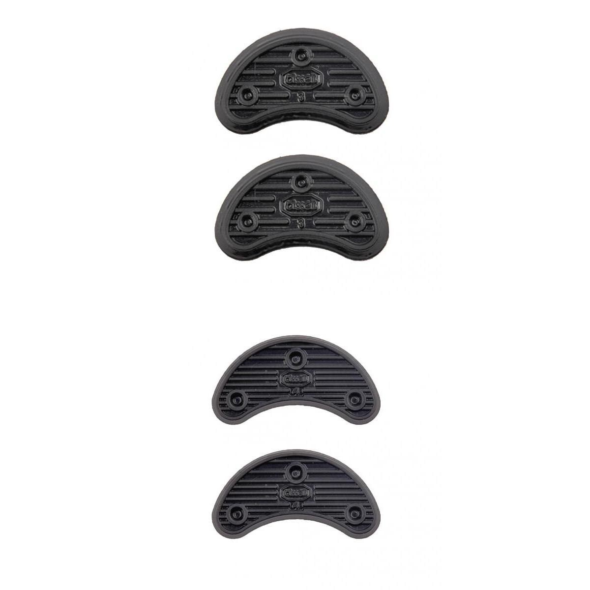 2 Pairs Anti Slip Rubber Heel Savers Toe Plates Ta... Grandado