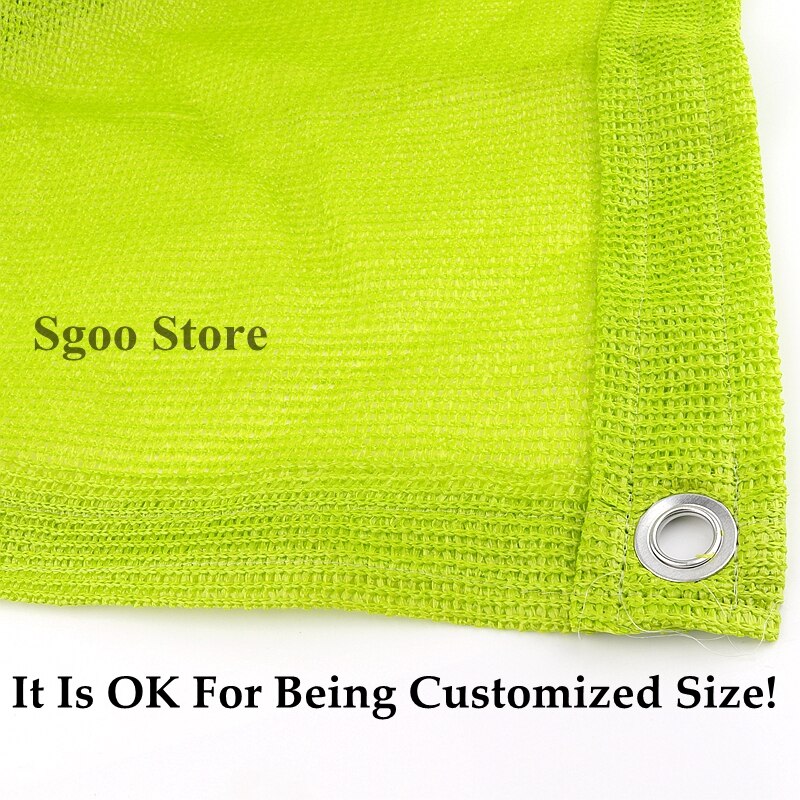 0.8X5/1.7x3m HDPE Anti-UV Emerald Green Sunshade Net Balcony Succulent Plant Ventilation Sun Shading Net Courtyard Shade Cooling