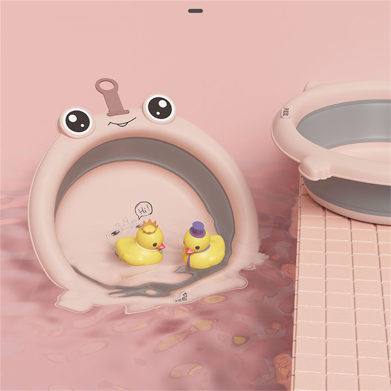 freundlicher Klapp Waschbecken Tragbare Haushalt Kunststoff Becken Dick Und dauerhaft Nette Kleine Becken