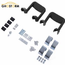 2Pcs/Set SUV Truck Side Steps Bar Anti-Slip Aluminum Pickup Powder-Coated Stirrup Boards for FORD/CHEVY/GMC/DODGE