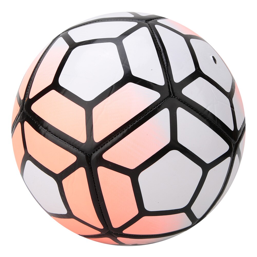 Klassisk storlek 5 fotboll svart vit fotboll pvc fotboll mål lag match träning boll storlek 2/4 elev lag träning match bollar: Storlek 5 coclorful