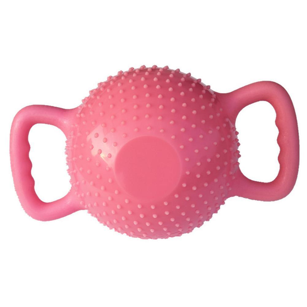 Bouilloire Portable à Double poignée en PVC, 1 pièce, Point de Massage, pour l'entraînement, le Yoga, l'haltère, équipement de Sport pour hommes et femmes