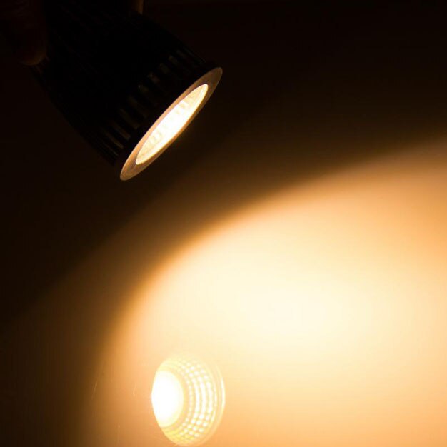 Suuritehoinen lampada led  mr16 cob 9w 12w 15w led cob -kohdevalo lämmin viileä valkoinen  mr 16 12v -polttimoinen lamppu lämmin/viileä