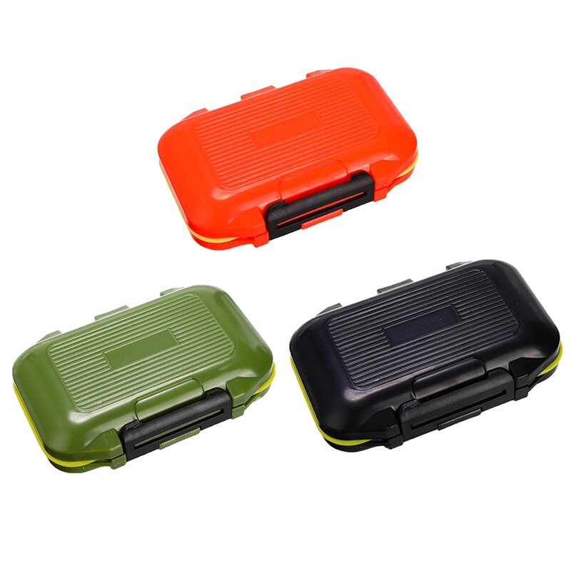 3 Style Fishing Tackle Box Waterproof Double Layer Compartments Fishing Lure Hook Storage Case Accessories