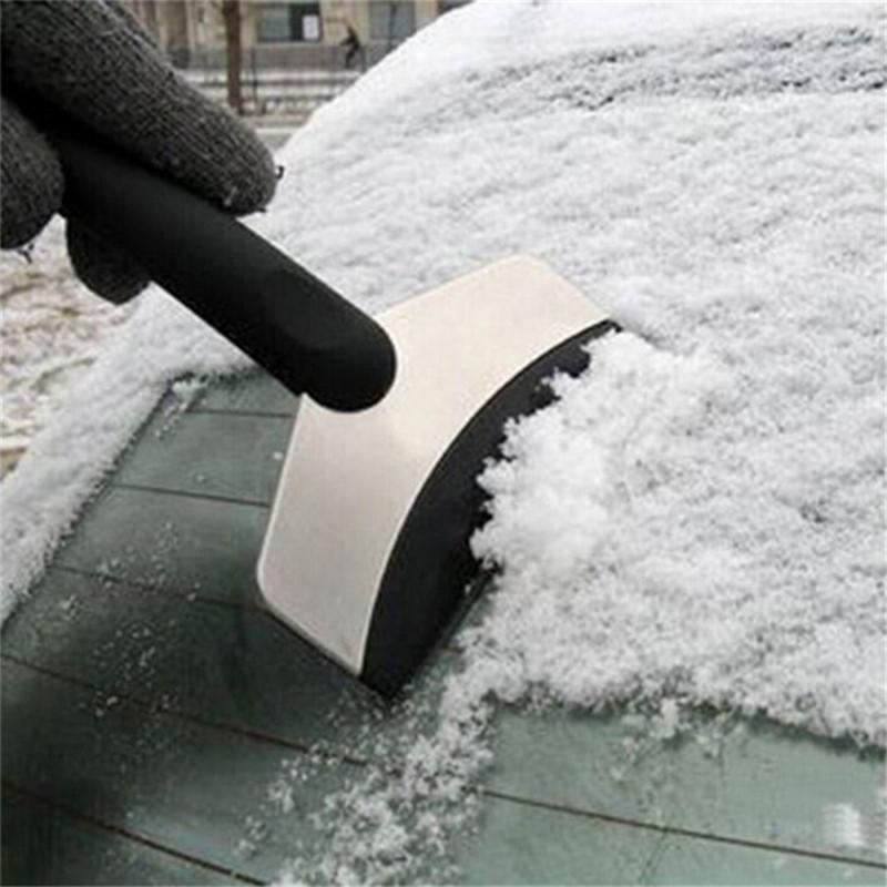 2-In-1 Auto Voertuig Sneeuw Ijskrabber Met Borstel Voor Voorruit Sneeuw Verwijderen Vorst Bezem Cleaner venster Auto Cleaning Tools