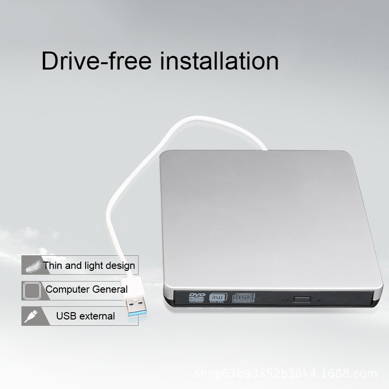 Dvd Drive Usb 3.0 Optische Speler Brander Reader CD-RW Draagbare Externe Recorder Brander Externe CD-RW / DVD-RW Drive