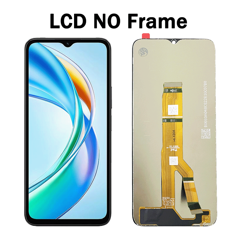 Pantalla de 6,56 pulgadas para Huawei Honor X5b pantalla LCD con marco pantalla táctil digitalizador para Honor X5B Plus pantalla de visualización: Lino