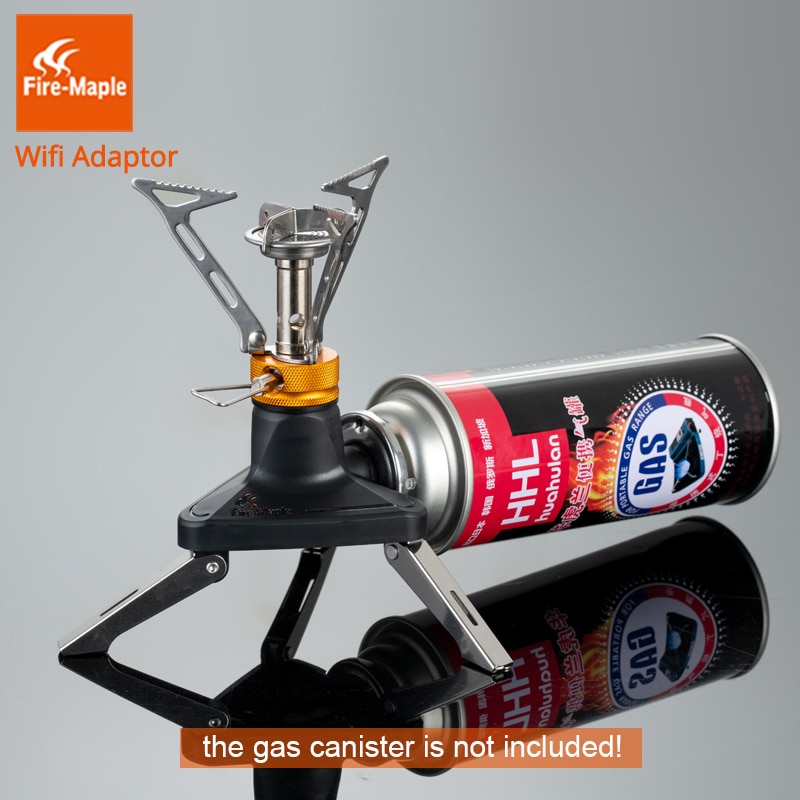 Adaptador de Gas para exteriores Fire Maple para Cartucho de Gas de butano largo adaptador de estufa de Gas para trípode de Camping