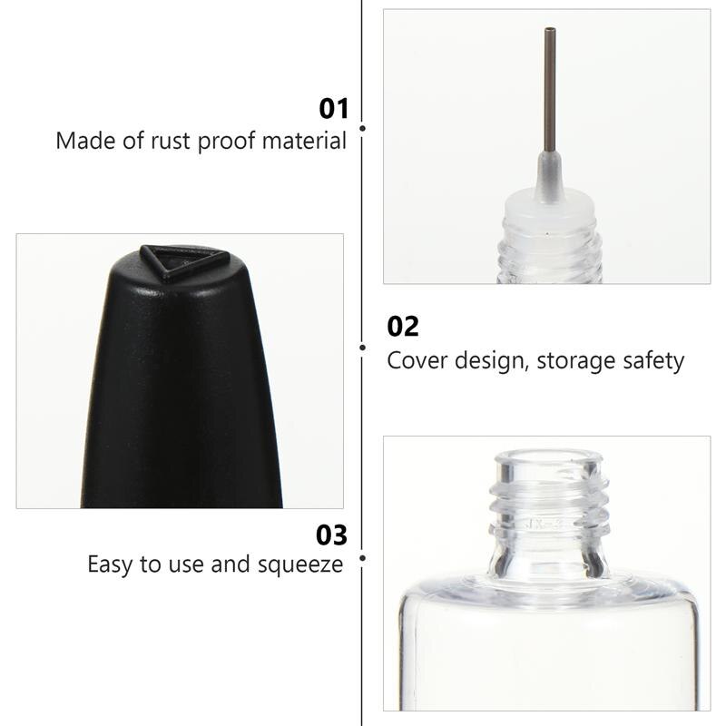 10 Pcs Premium Tip Applicator Bottle Precision Tip Needle Bottle Glue Bottle