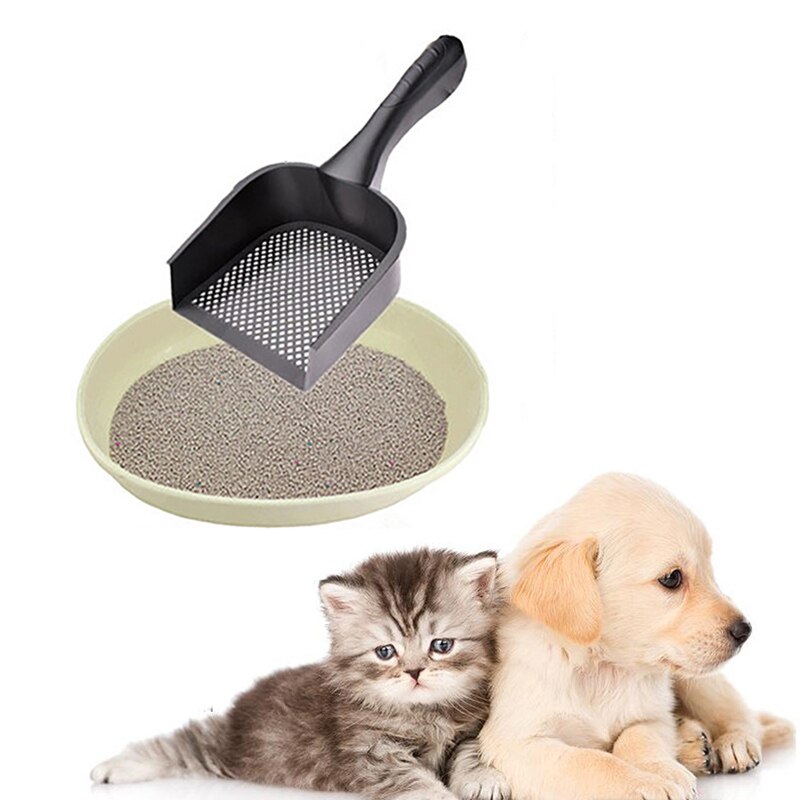 Honden- en kattenbakschep, plastic schep, schoonmaakgereedschap voor huisdieren, universele schep, huisdierbenodigdheden, kattenzand, schoonmaakproducten