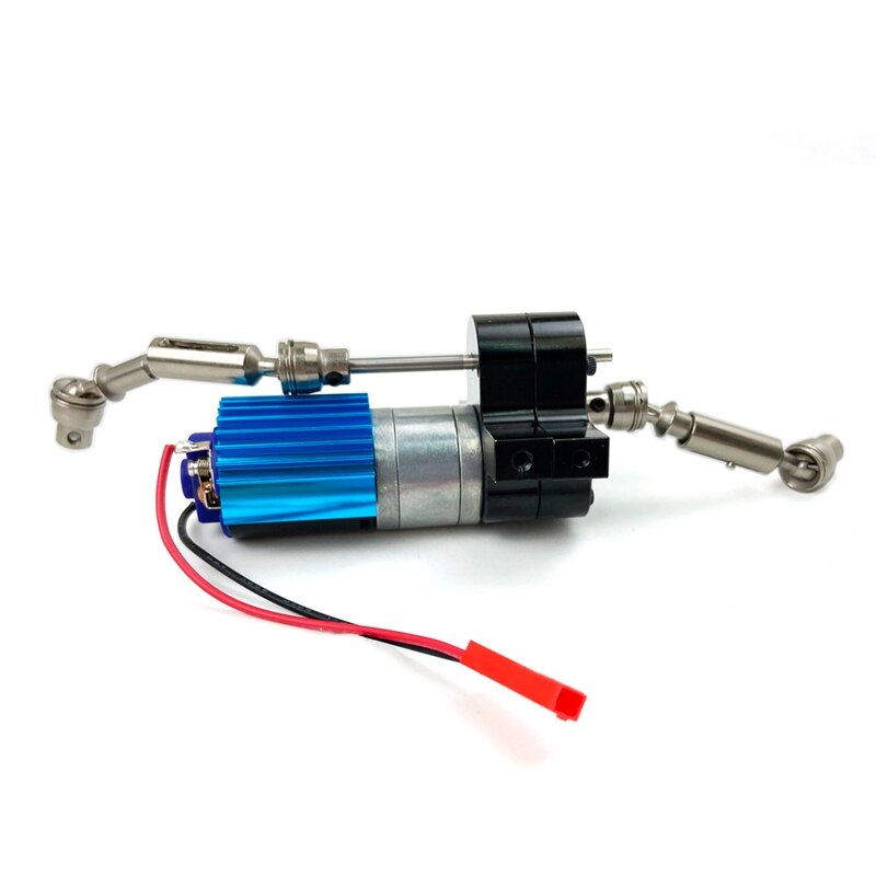 Boîte de vitesses de Transmission en métal 370 moteur avec accessoires de mise à niveau de l'arbre d'entraînement pour voiture WPL C14 C24 B24 B36 MN D90 MN99S RC