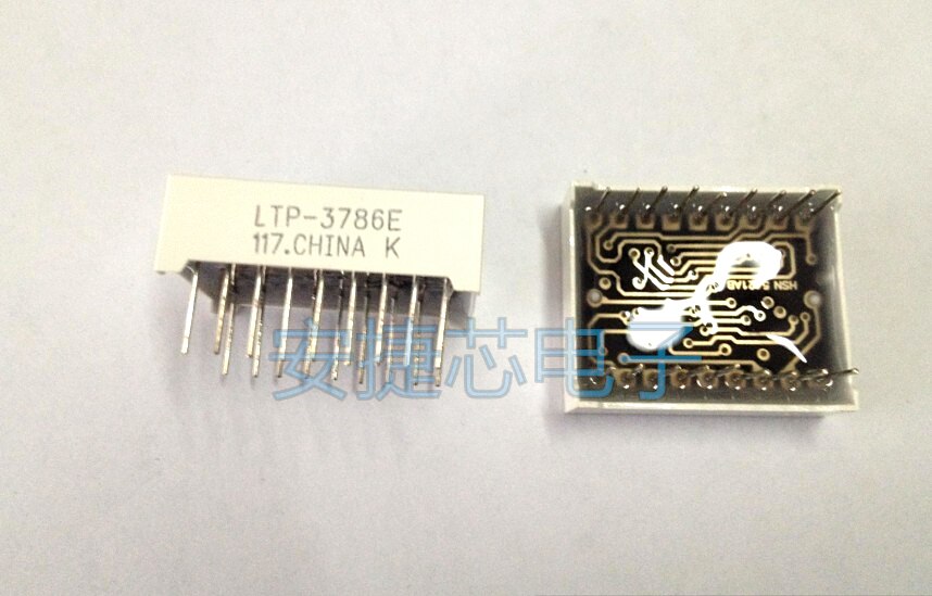 100% LTP-3786E twee digit digitale buis led chip
