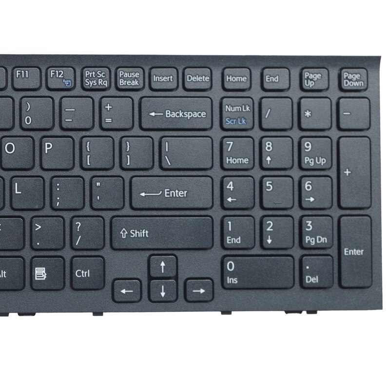 SSEA US Keyboard black for Sony VPC-EH VPCEH series Laptop Keyboard