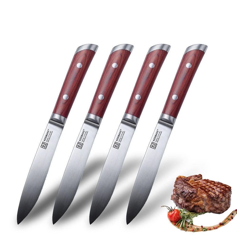 SUNNECKO-Juego de cuchillos de cocina Santoku con caja de , utensilio de cocina para Chef, para cortar carne y pan,