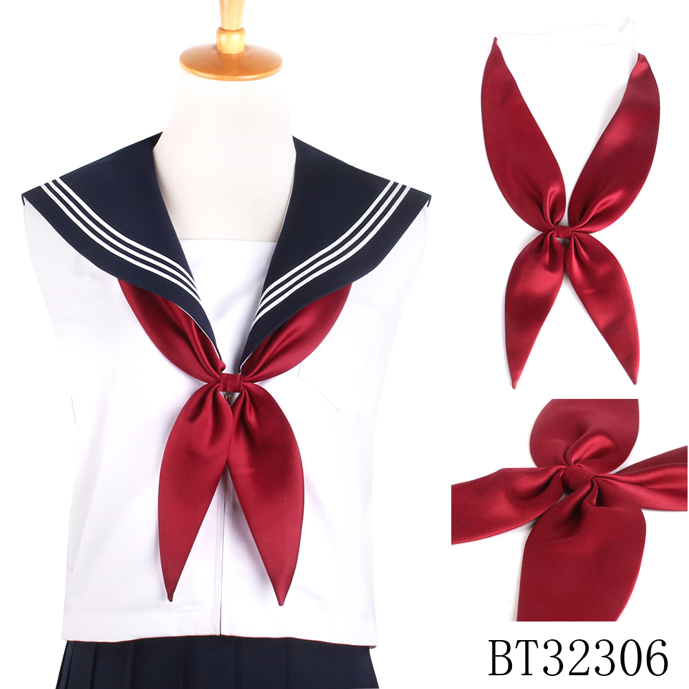 Dames vlinderdas Klassieke shirts Vlinderdas voor dames Zakelijk Strik Student Effen strikjes JK Vlinder Meisjespakken Strikjes: GRIJS