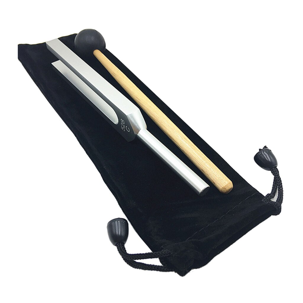528Hz Hoge Frequentie Tuning Vork & Mallet Set Voor Meditatie Ontspanning