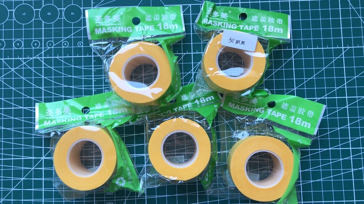 SSMODELKIT Masking Tape Retill 30MM*5 Pcs Model Special Tape