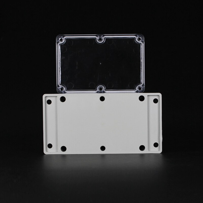 120x81x65mm ABS Plastic IP65 Waterproof Wire Junction Box Clear Outdoor Case Transparent Connector Project Box Mounted Enclosure