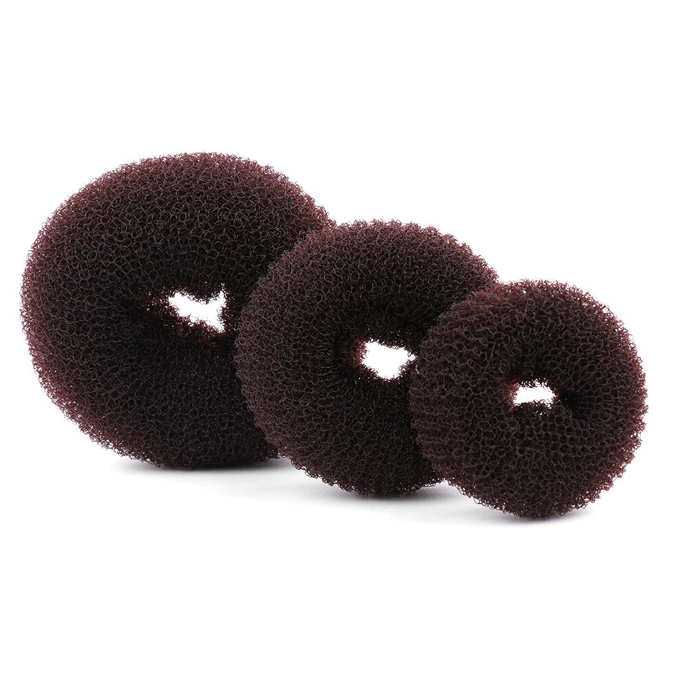 Anillo para el pelo con forma de Donut mágico para mujer y niña, accesorios para el cabello para hacer moños en el pelo, 1 unidad