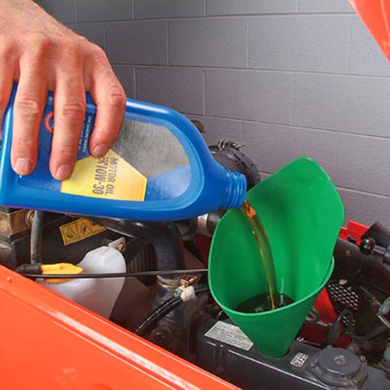 Flexibele Opvouwbare Aftappen Tool Trechter Flexibele Olie Aftappen Opvouwbare Trechter Voor Motorfiets Farm Machine Trechter Auto