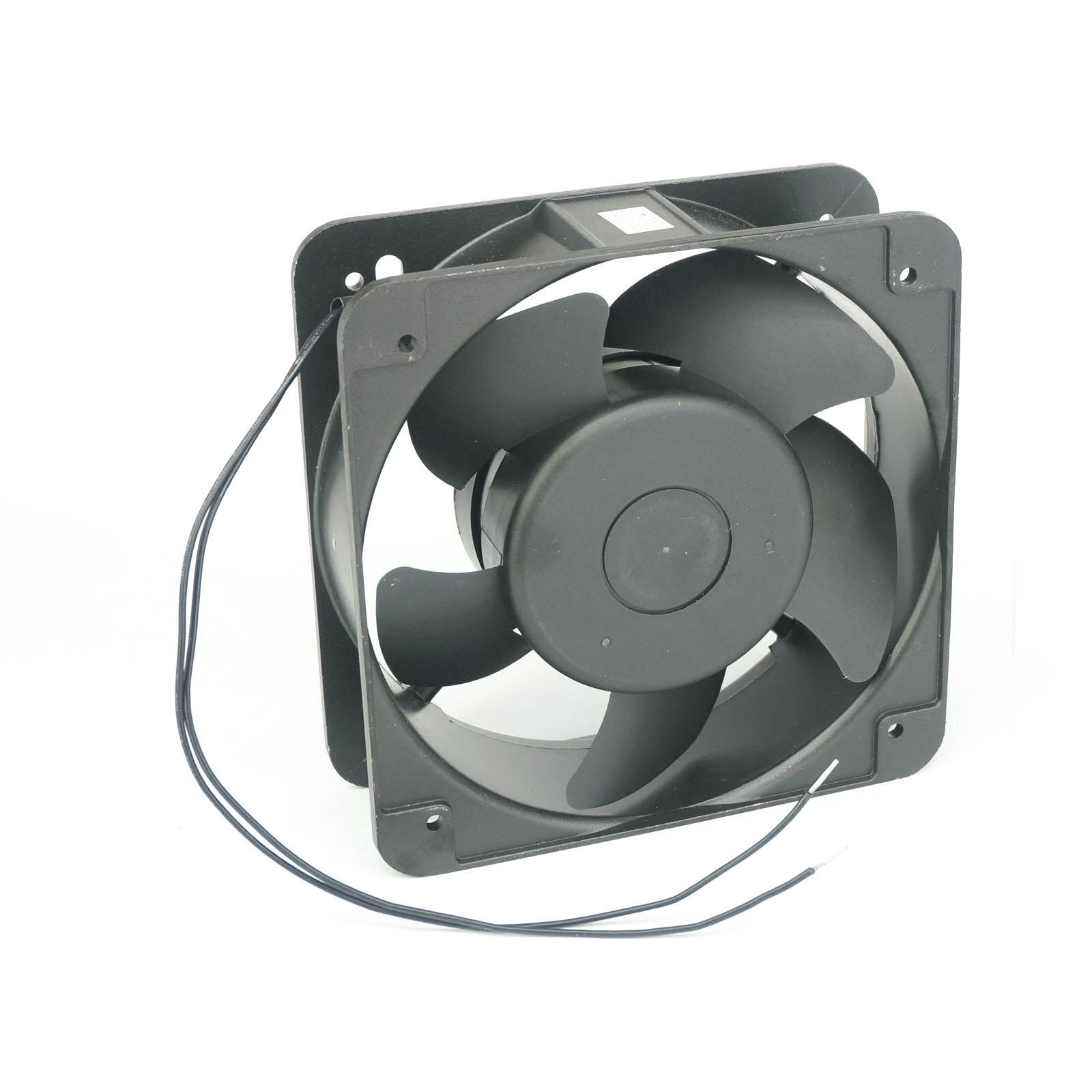 220V AC 150x150x51mm Axial Radiator Fan 180CFM 2500RPM Ball Bearing High Speed