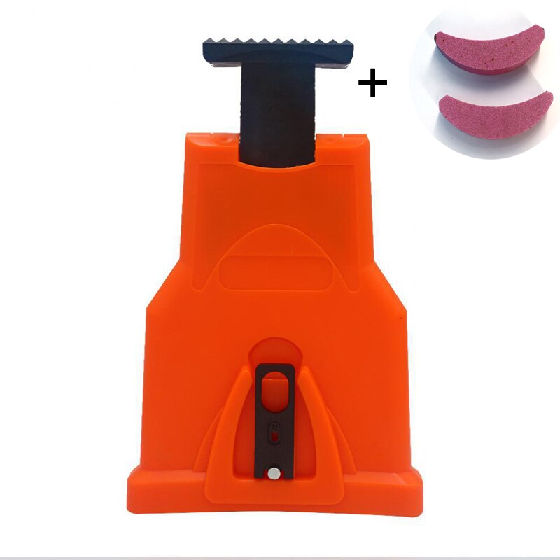 Chainsaw Teeth Sharpener Portable Sharpen Chain Saw Bar-Mount Fast Grinding Sharpening Chainsaw Chain Woodworking Tools: G