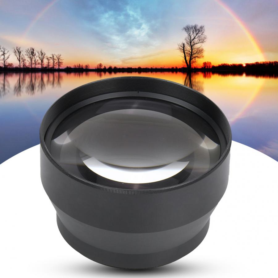 Lente Para Celular 67 Millimetri 2.2X Universale in Metallo Teleobiettivo Teleconverter lente Fotocamere Dslr Accessorio Len Macchina Fotografica di Accessori