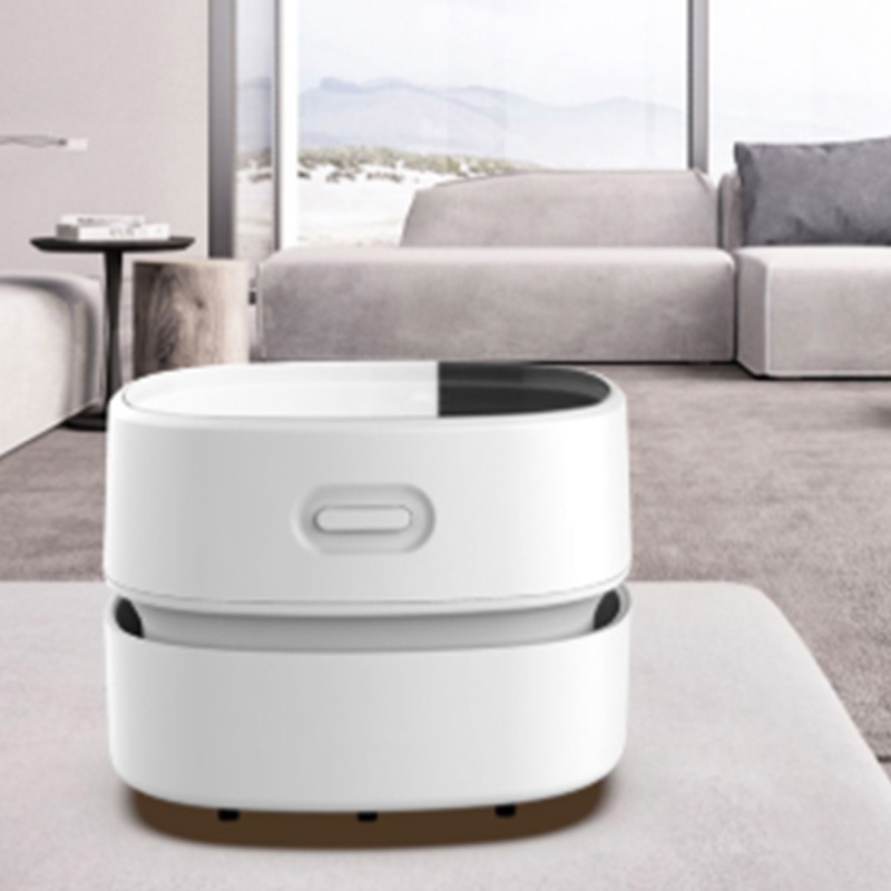 Novel-Portable Automatic Cleaning Desktop Vacuum Cleaner Desktop Vacuum Cleaner Mini Desk Charging Vacuum Cleaner