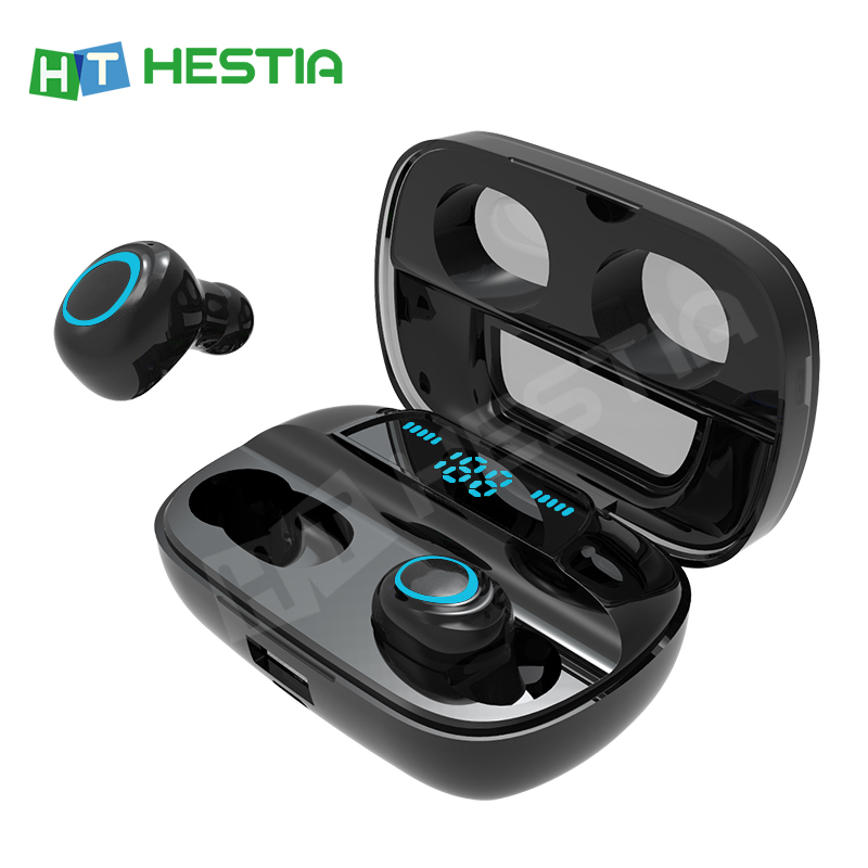 Cordless Headphone Bluetooth Earphone TWS Earphones Wireless Headphones Noise Canceling Handsfree Headset Earbuds For Mobile