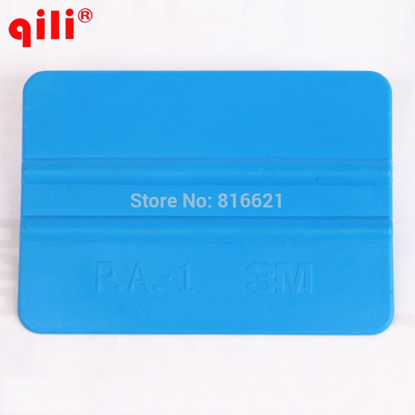 Qili qg -40 med størrelse 10cm*7cm bil vinyl film indpakningsværktøj blødt fleksibelt gummiskraberværktøj