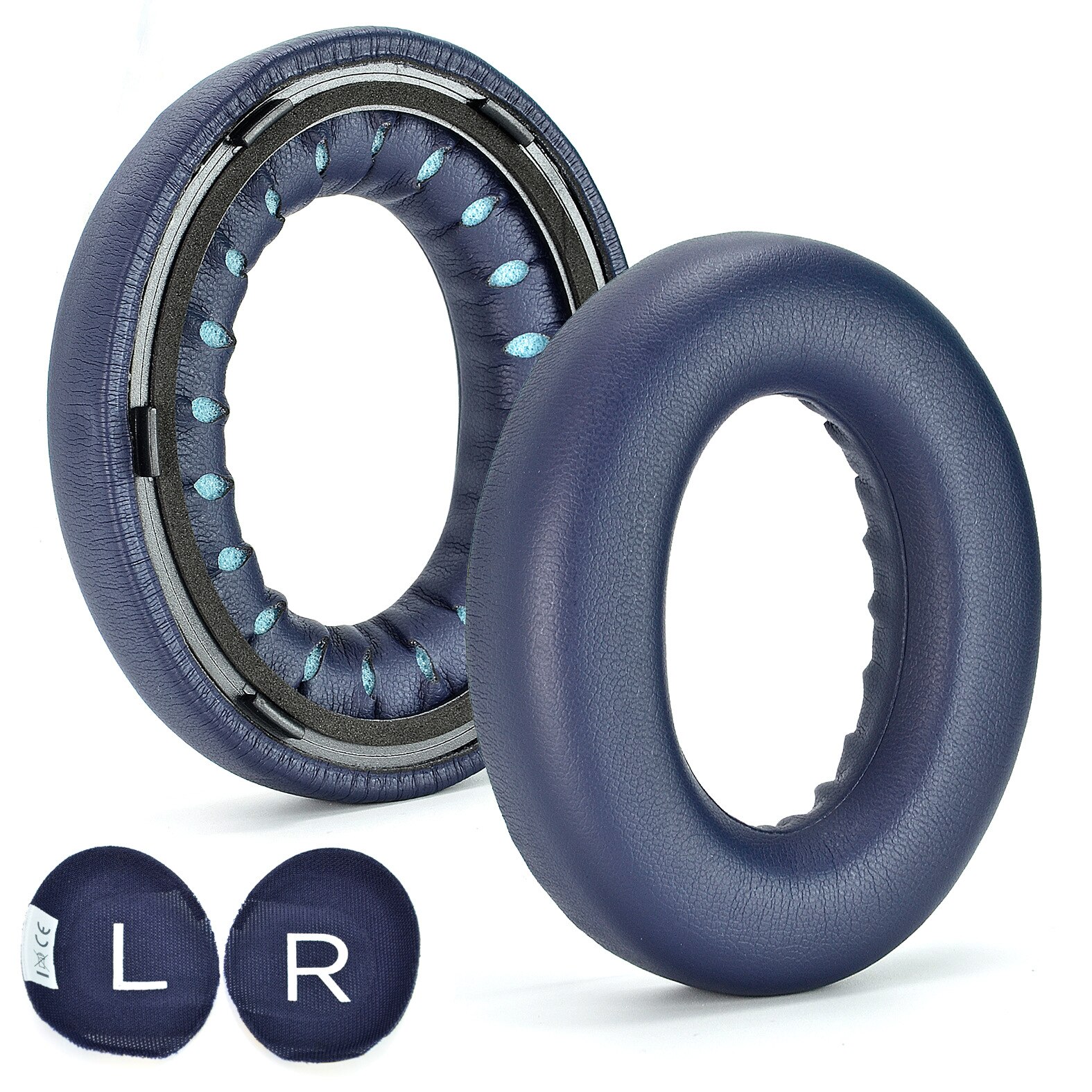 Vervanging Oorkussens Voor Bose 700 NC700 Hoofdtelefoon Memory Foam Oorkussens Oordopjes Headset Eiwit Lederen: Blauw