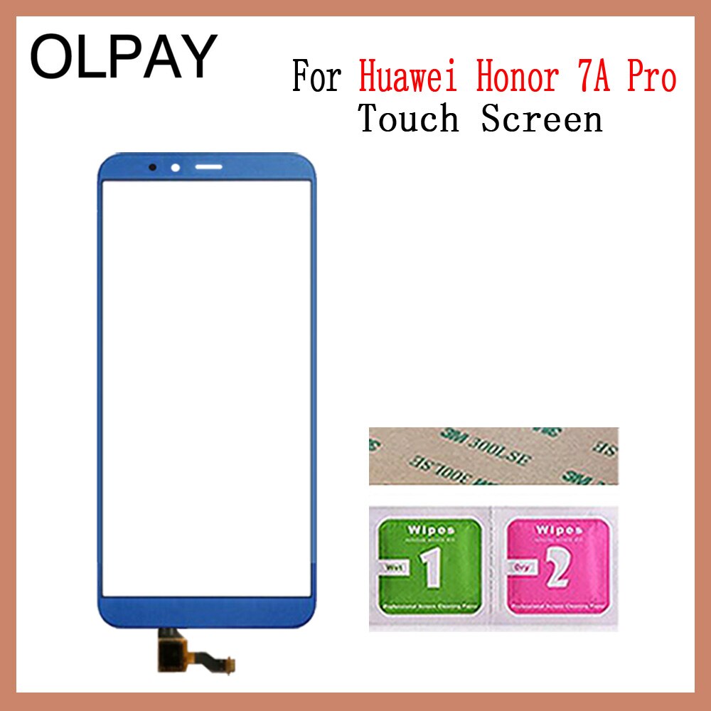 praktisch 5.7 "zoll TouchScreen Für HuaWei Honor 7A Profi AUM-L29 Touchscreen Digitizer Tafel Vorderseite Glas Objektiv Sensor: Blau Nein Werkzeug