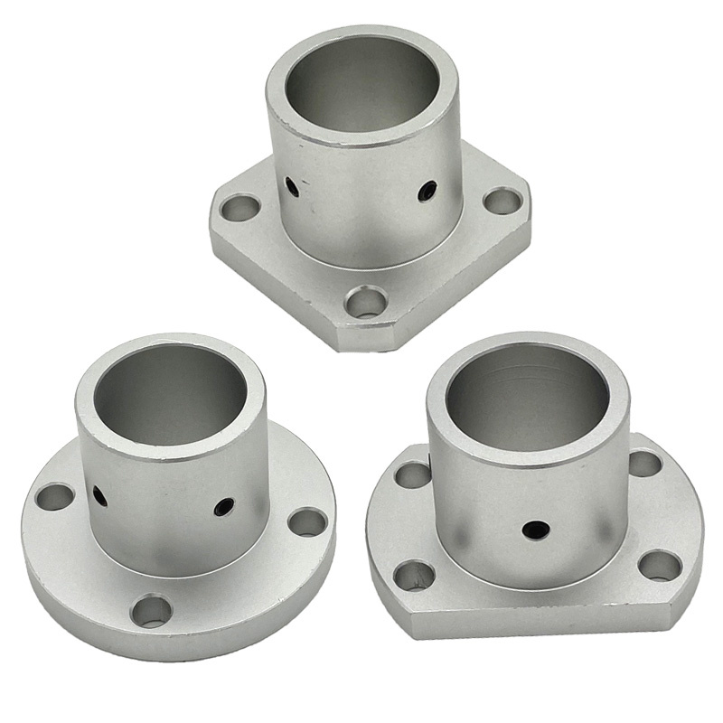 1 Uds. Soporte de eje guía brida Circular fijación óptica plana diámetro del orificio del asiento 3mm 4 5 6 8 10 12 15 16 20 25mm