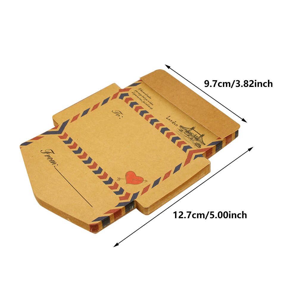 Office Small Stationery Notes Memo Pad 45 Sheets Paper Home School Envelope Shape Portable Self Stick Schedule