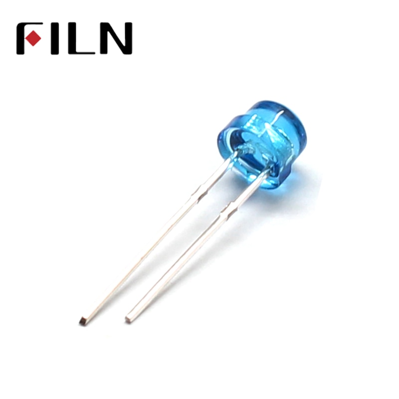 100pcs/lot 5mm diffused blue bidirectional LED Emitting Diode Lamp Super Bright LED Light 2 pin
