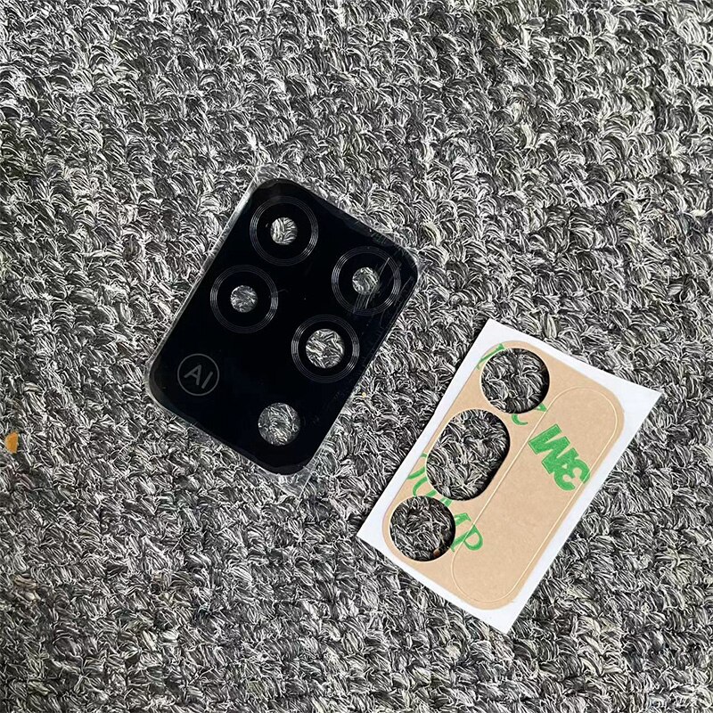 Camera Lens Voor Tecno Pova 2 LE7 Terug Achteruitrijcamera Glas Met Sticker Voor Pova LD7 LD7j Reparatie Onderdelen