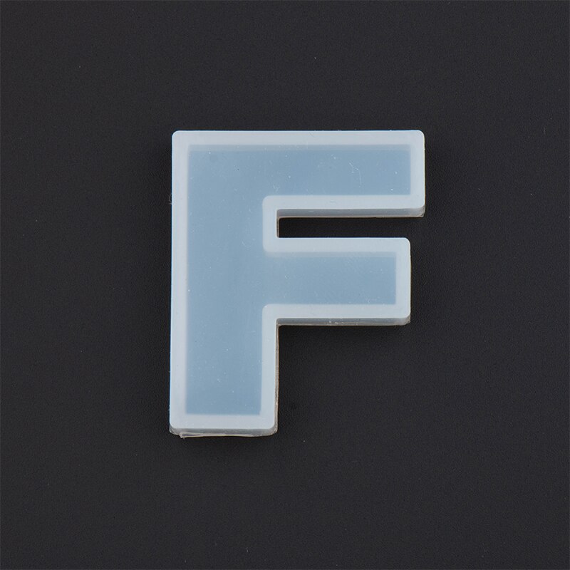 Digital English Alphabet Epoxy Resin Molds Mixed Style Silicone Casting Molds For DIY Jewelry Making Findings Supplies Component: F