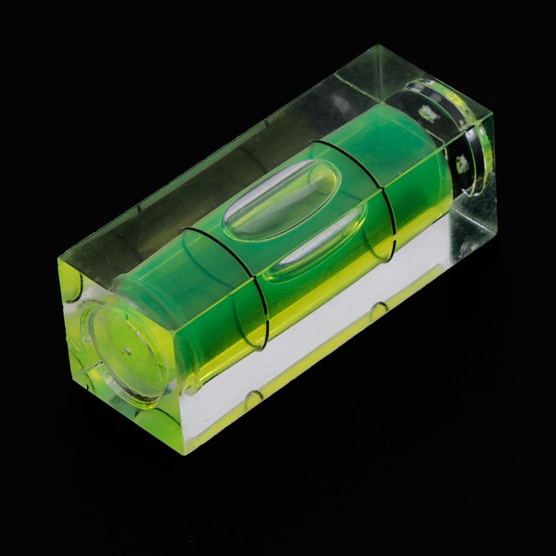 Mini Durable Spirit Bubble Level Picture Hanging Measuring Tool 3.8x1.4x1.4CM Mini Spirit Bubble Level
