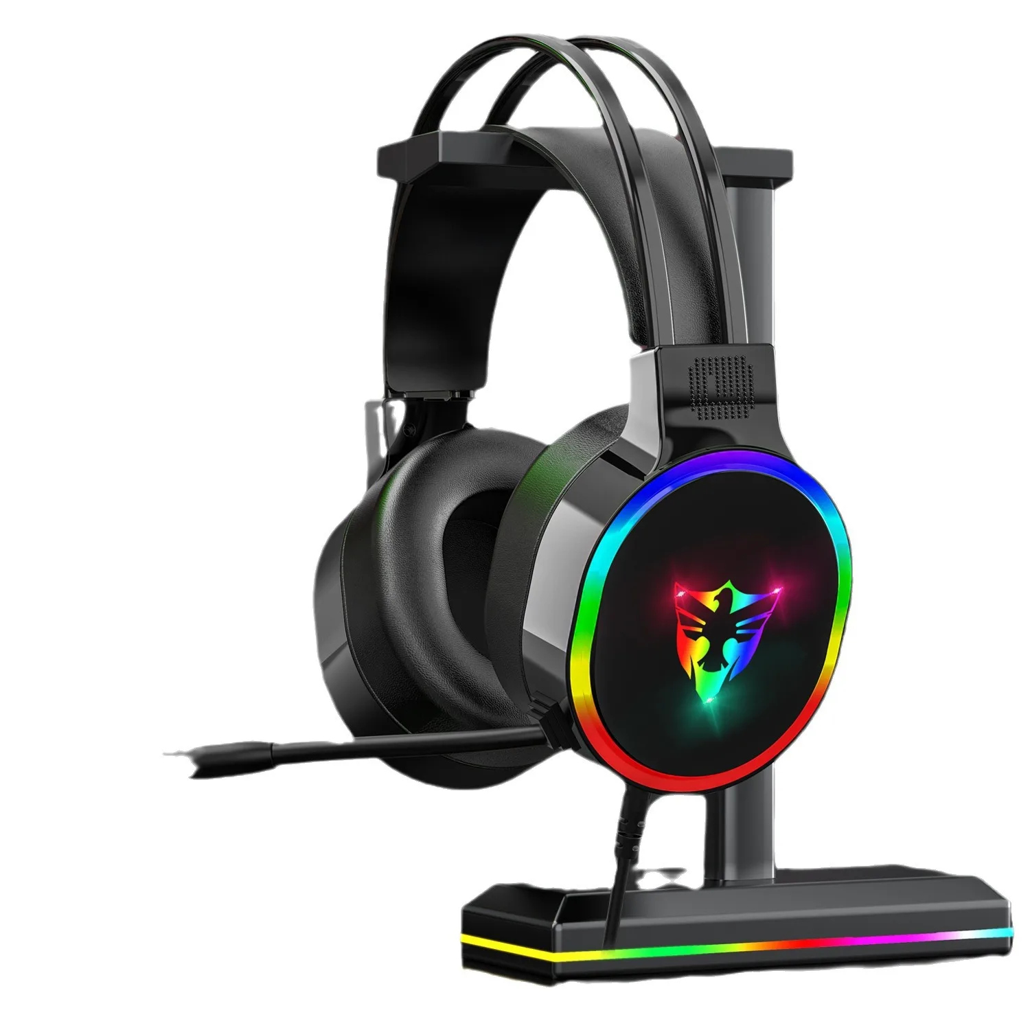 G607 Bedrade gamingheadset Neutraal 7.1-kanaals Esports-gefactureerd met microfoon voor meeslepende audio-ervaring