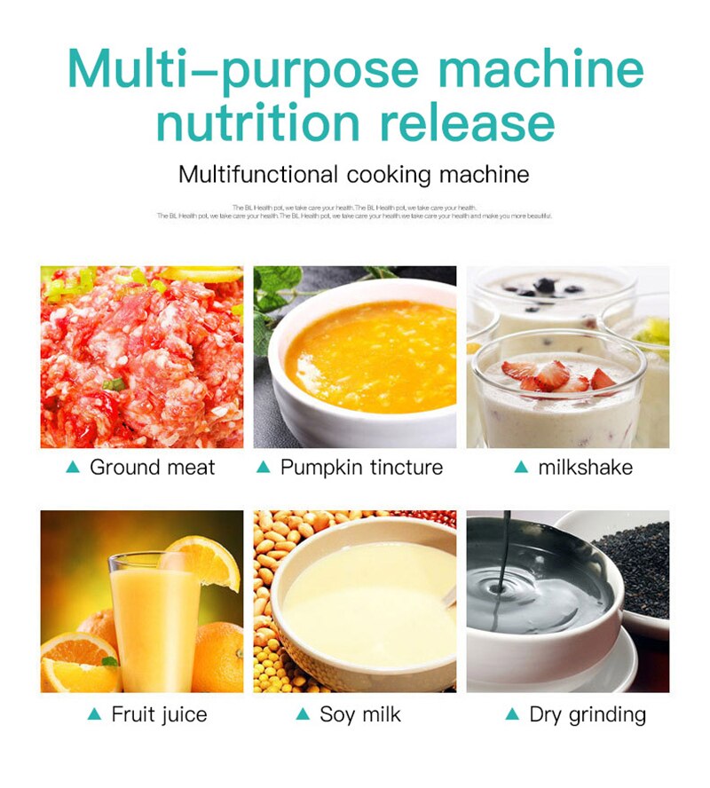2020 okt sapcentrifuge sojamelk blender mixer elektrische sapcentrifuge machine smoothie blender babyvoeding blender halloween kerst