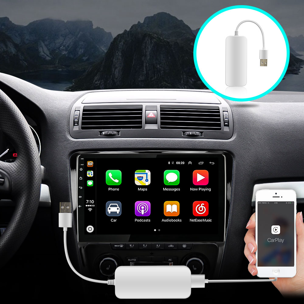 Oknavi Draadloze Draagbare Smart Link Apple Apple Usb Carplay Voor Android Navigatie Speler Auto Radio Carplay Airplay/Mirrorlink