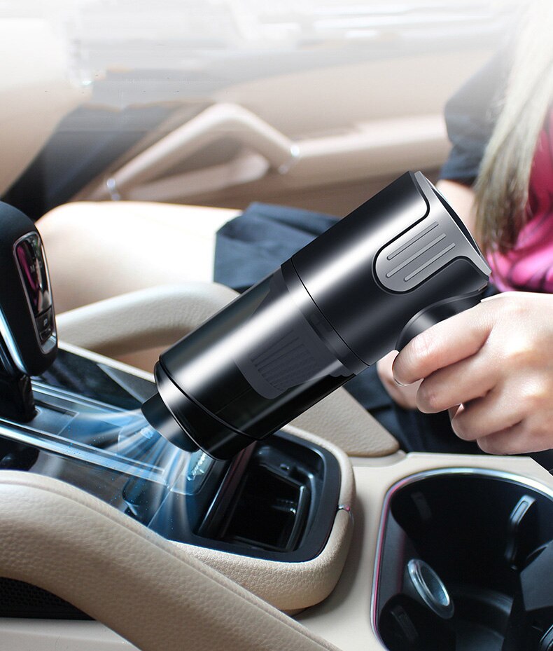 9000pa Handheld Vacuum Cleaner Wireless Compressed Air Duster Rechargeable Cordless Auto Portable For Car Home Computer Keyboard