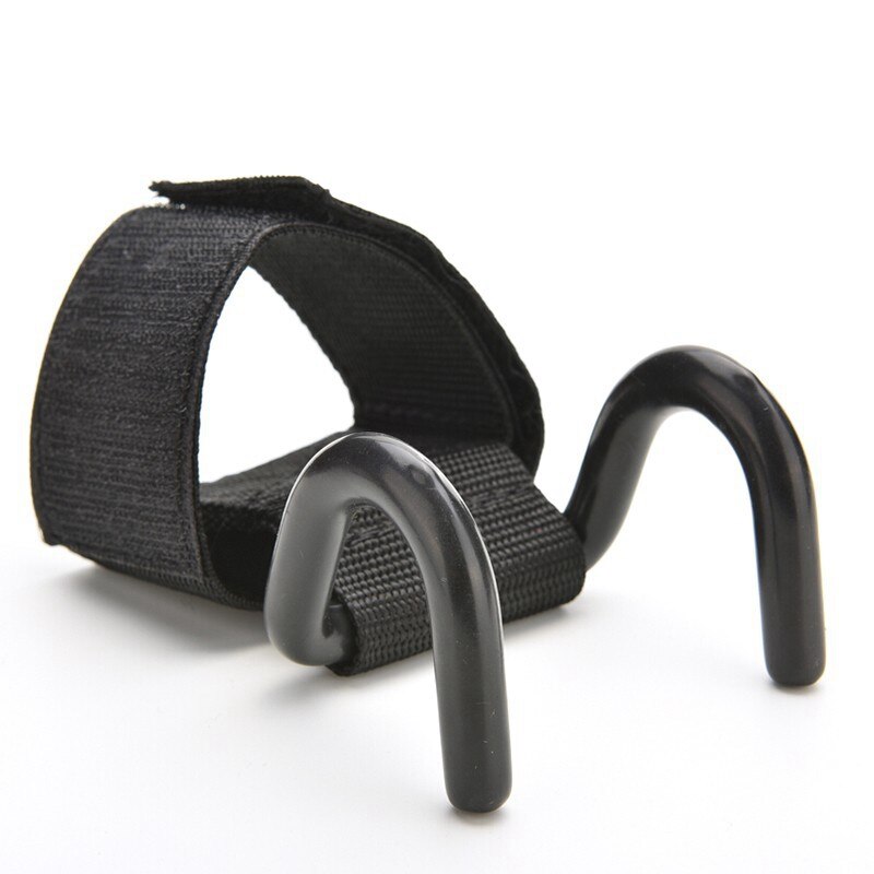 Weight Lifting Hook Hand Bar Wrist Straps Glove Weightlifting Strength Training Gym Fitness Hook Support Lift Grip Belt
