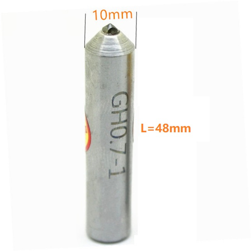 Diamond Dresser Tool Grinding Disc Wheel Stone Dressing Pen Cutter Tapered Tip Repair Parts Abrasive Tools: grey