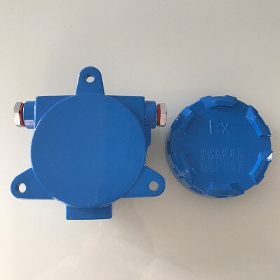 Explosion-proof Alarm Housing Alarm Toxic Gas Alarm Housing M20*1.5 Low Cover Transmitter Housing: Blue