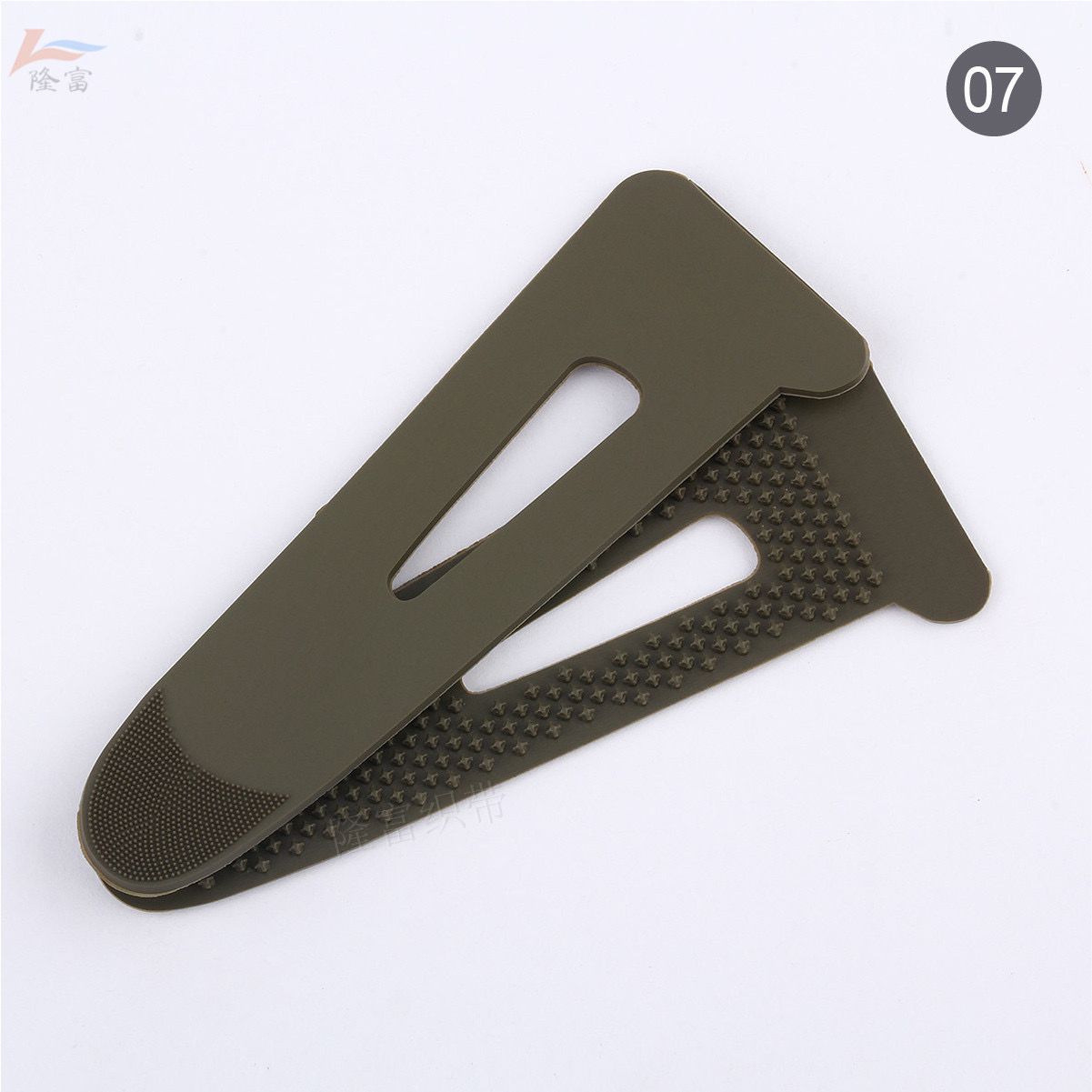 2 set/förpackning kardborreband självhäftande fästanordning klädmanschetter fästhållare syverktyg 9 x 3cm: Elfenben